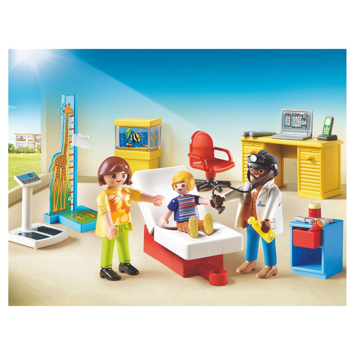 PLAYMOBIL 70034 - StarterPack - City Life Hopital - Cabinet de pédiatre