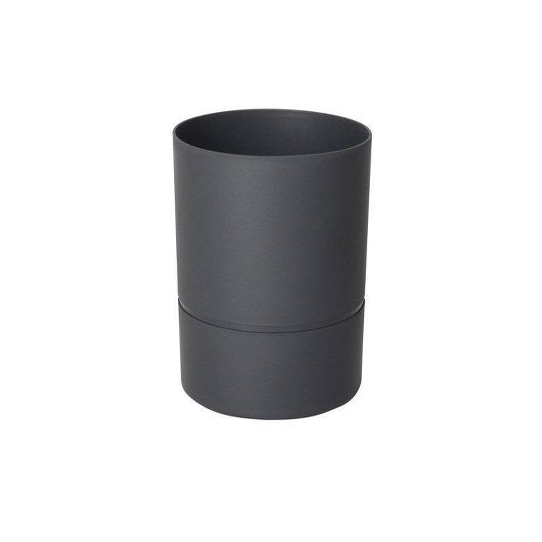 Eda Pot Rond Polypropylène Aquaduo Diam.19.3 Cm Gris Anthracite