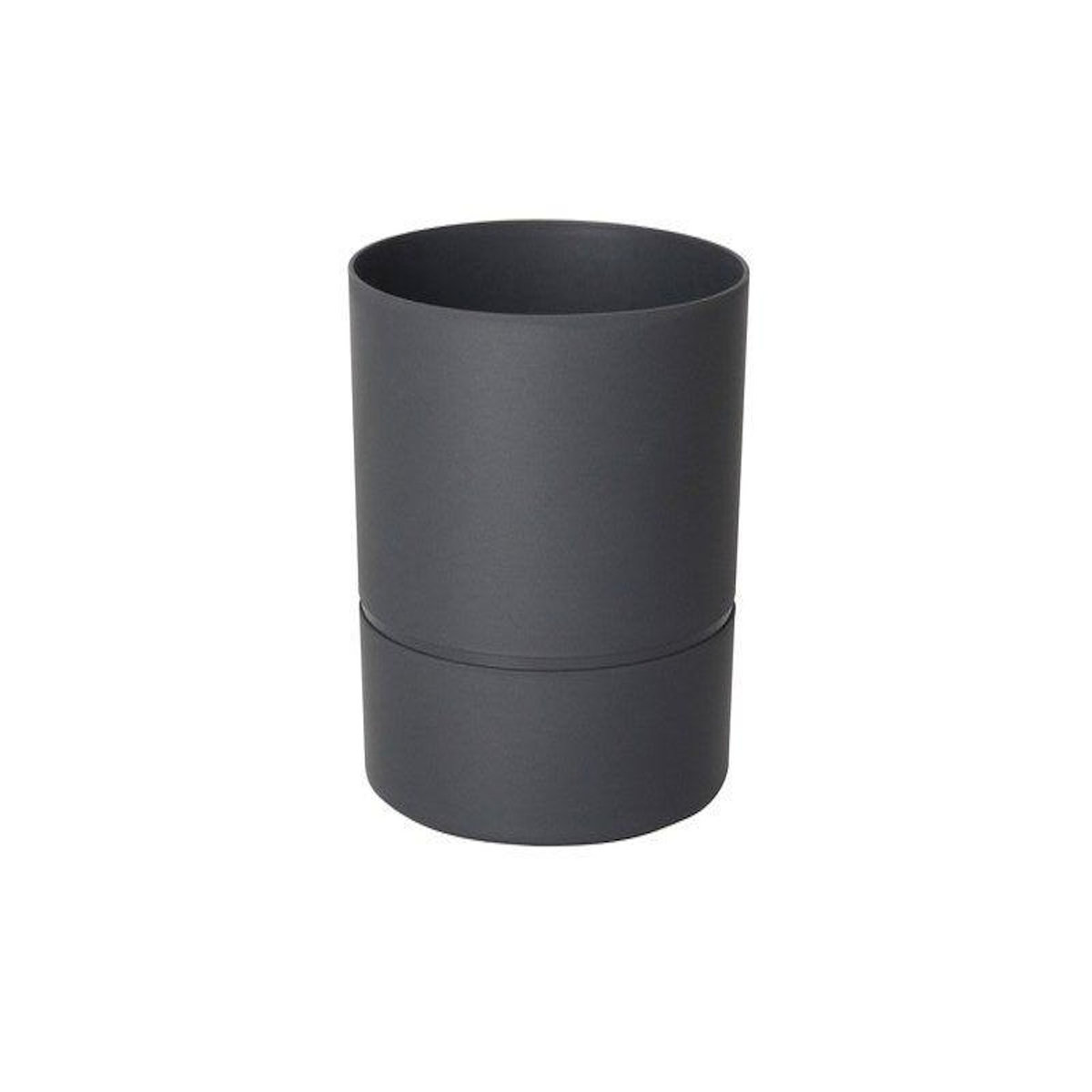 Eda Pot Rond Polypropylène Aquaduo Diam.19.3 Cm Gris Anthracite