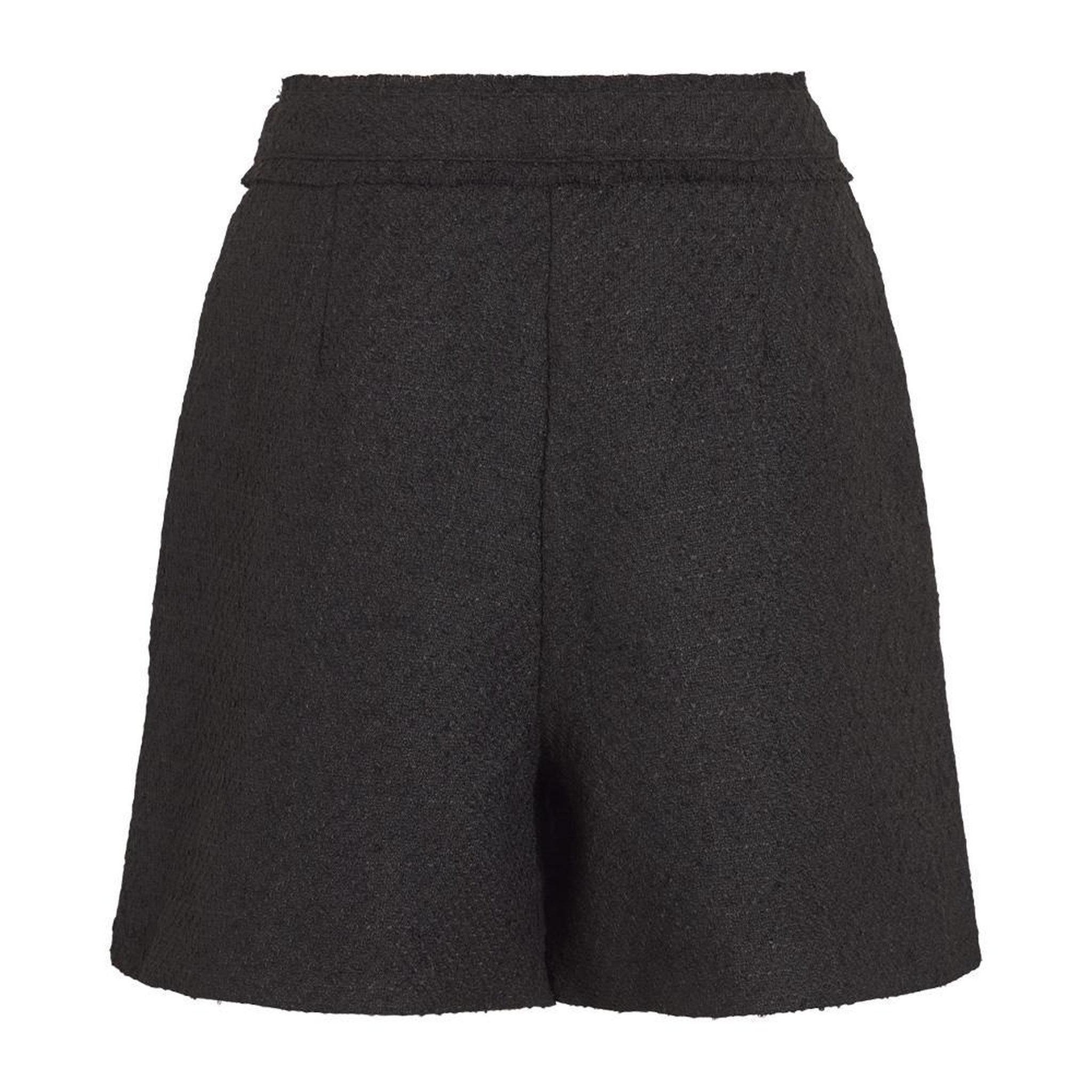 Voir la diapositive 2 : Vila Short Noir Femme Vila Blanca