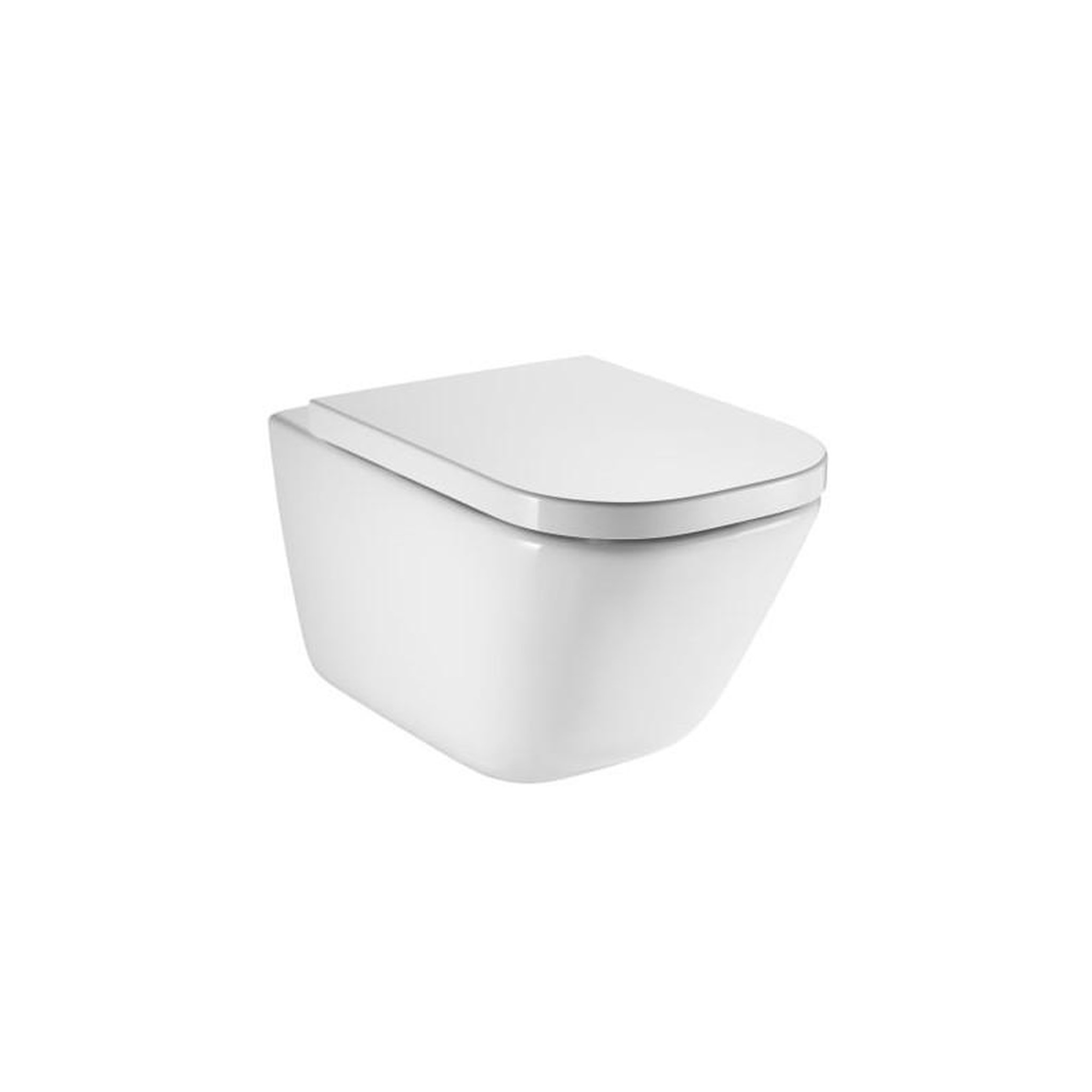 Roca Pack WC carré cuvette et abattant THE GAP SQUARE ROCA A34H47L000