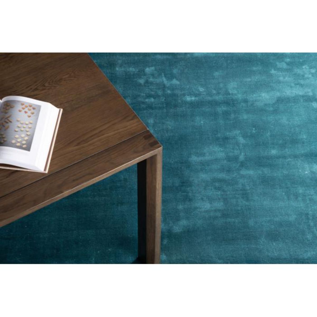 Paris Prix Tapis Déco  Indra  251x352cm Turquoise