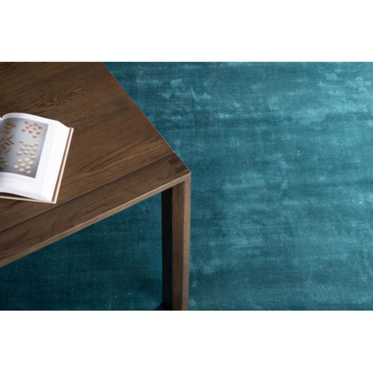 Paris Prix Tapis Déco  Indra  251x352cm Turquoise