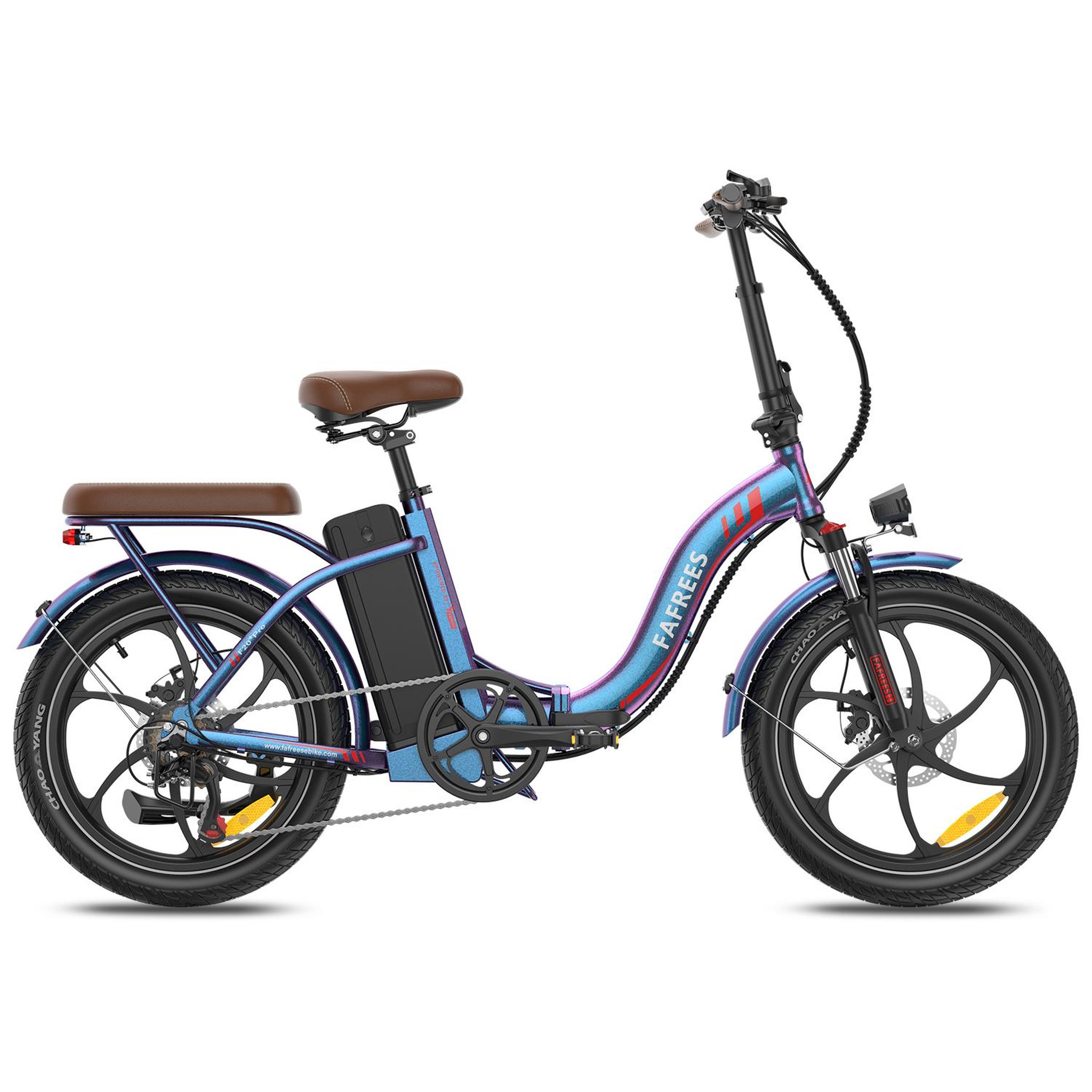 Voir la diapositive 1 : FAFREES Vélo électrique pliable de ville fafrees f20+ pro