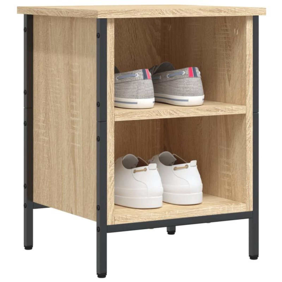VIDAXL Armoire à chaussures chêne sonoma 38x35x50 cm bois d ingénierie