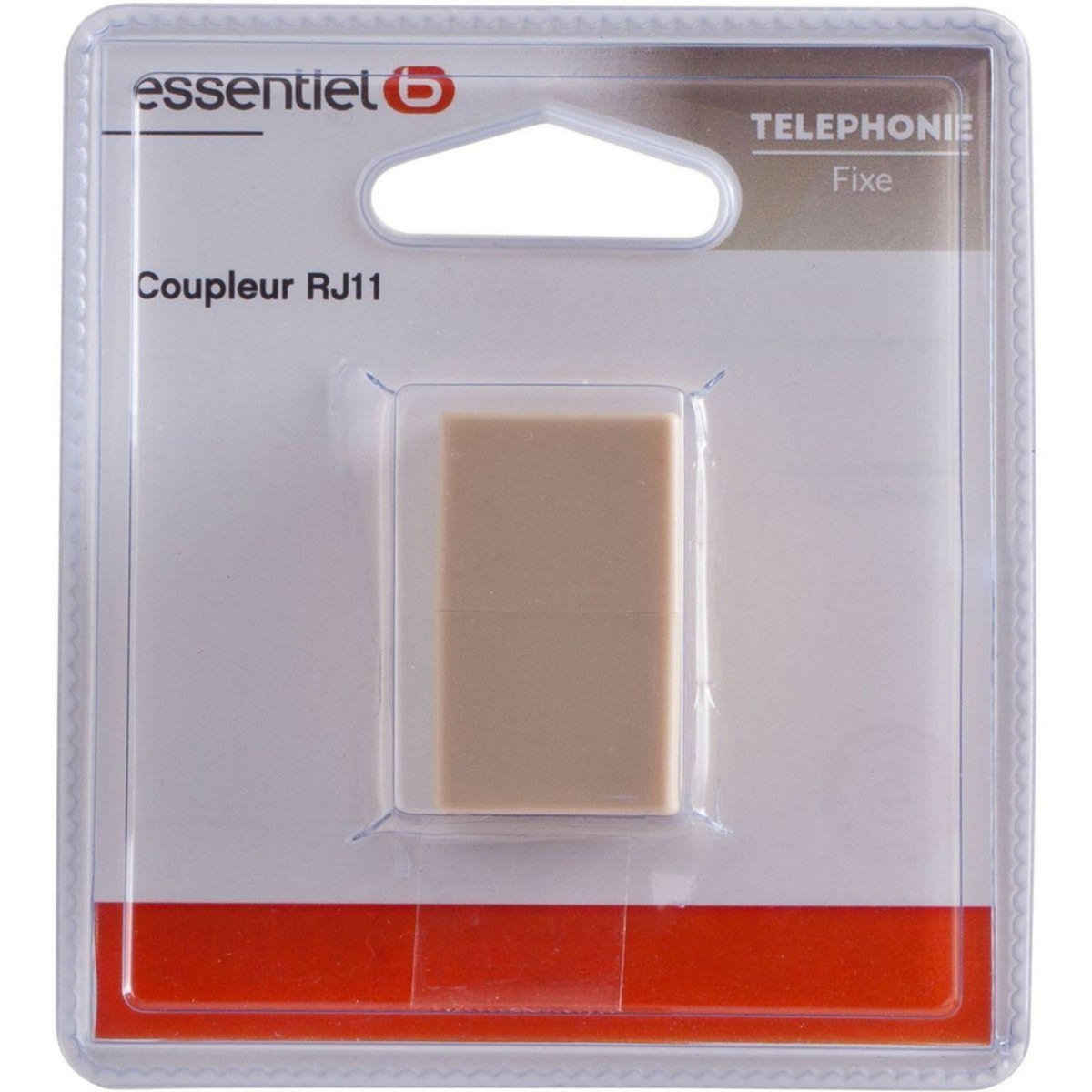 ESSENTIEL B Coupleur téléphone RJ11 RJ11 - F/F