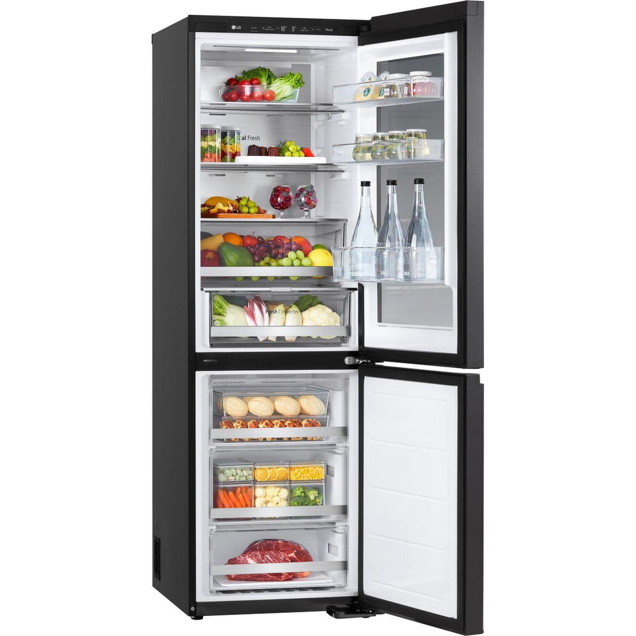 Voir la diapositive 5 : LG Réfrigérateur combiné GBG5160CEV  InstaView
