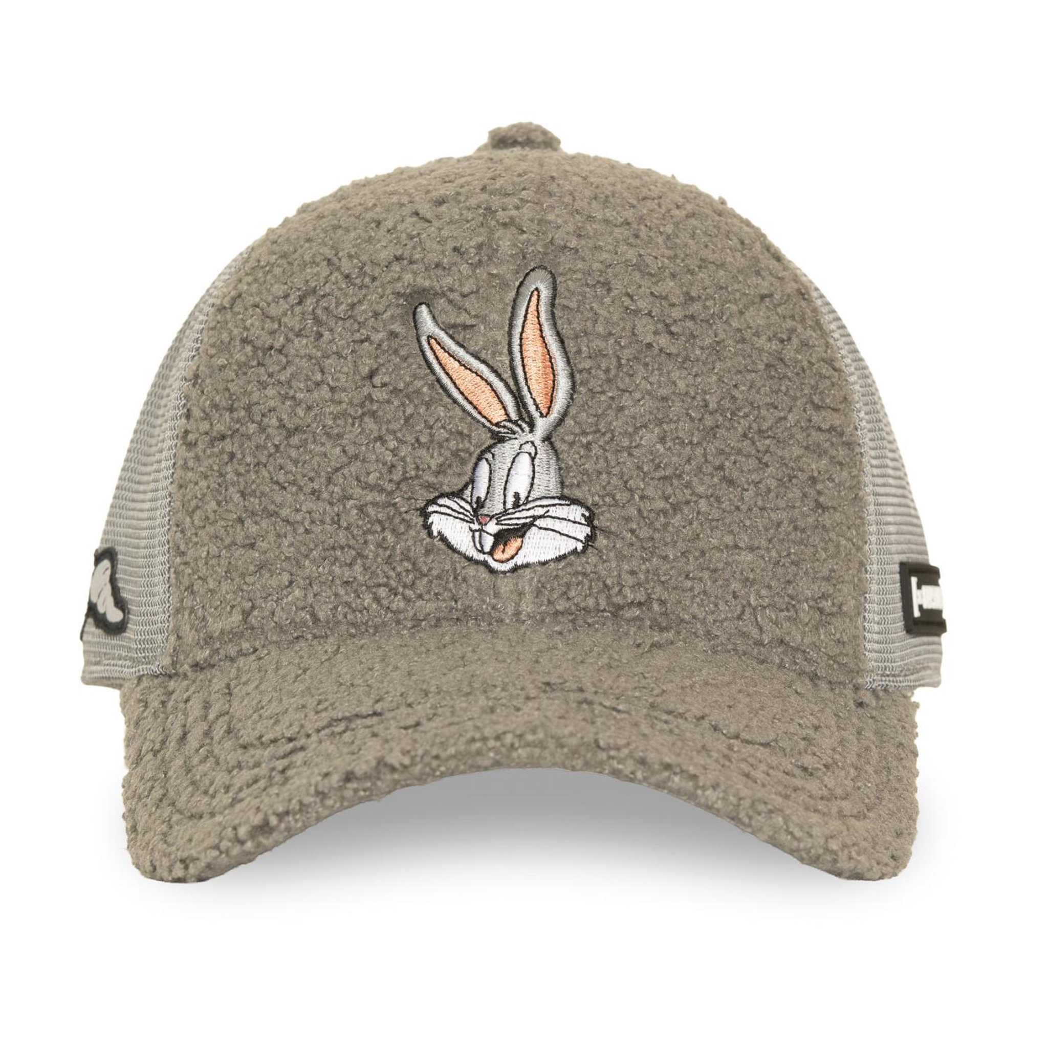 Voir la diapositive 2 : CAPSLAB Casquette baseball avec filet et broderie looney tunes bunny
