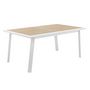 Voir la diapositive 1 : HESPERIDE Table de jardin extensible Pavane en aluminium