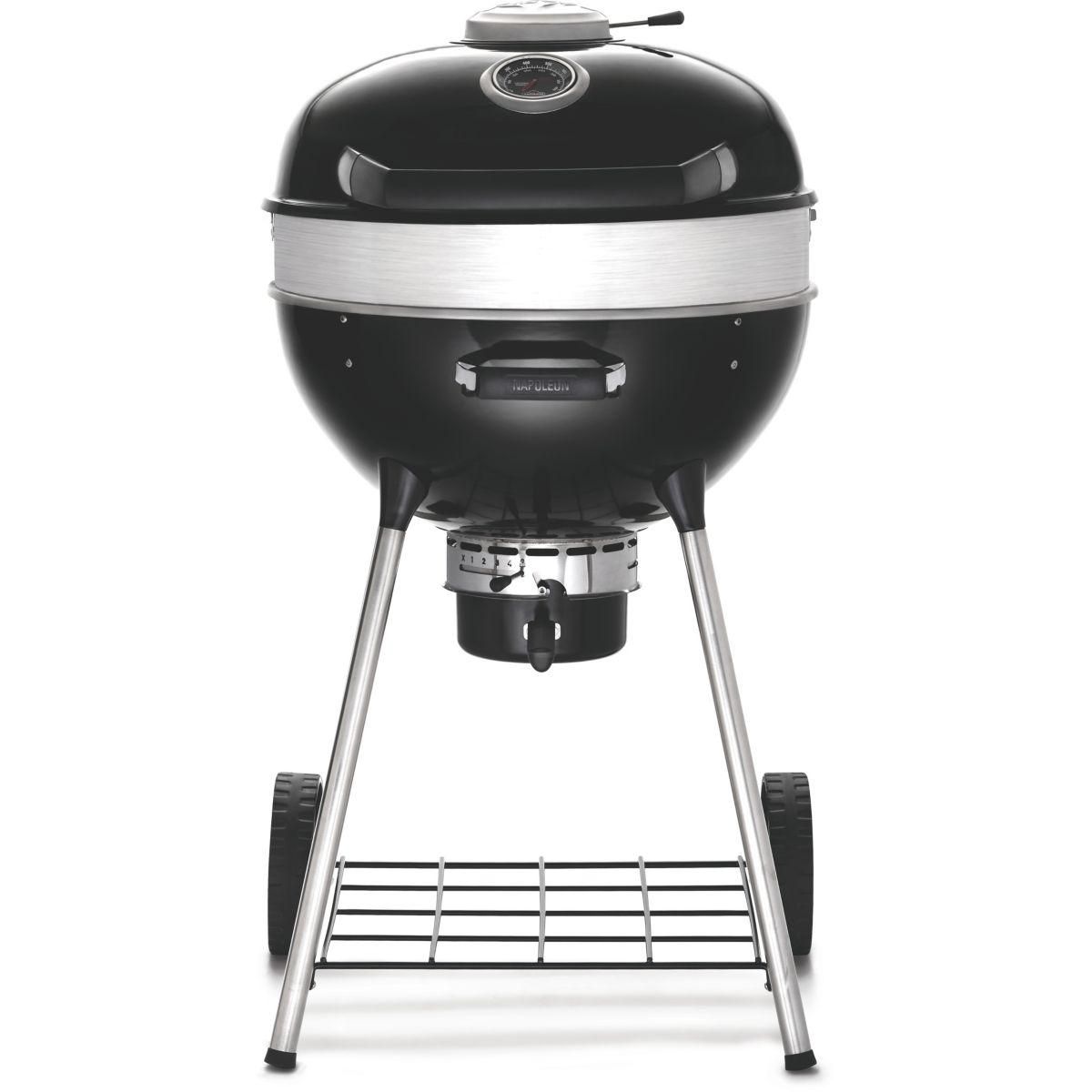 NAPOLEON Barbecue charbon Kettle PRO noir sur pieds 57cm