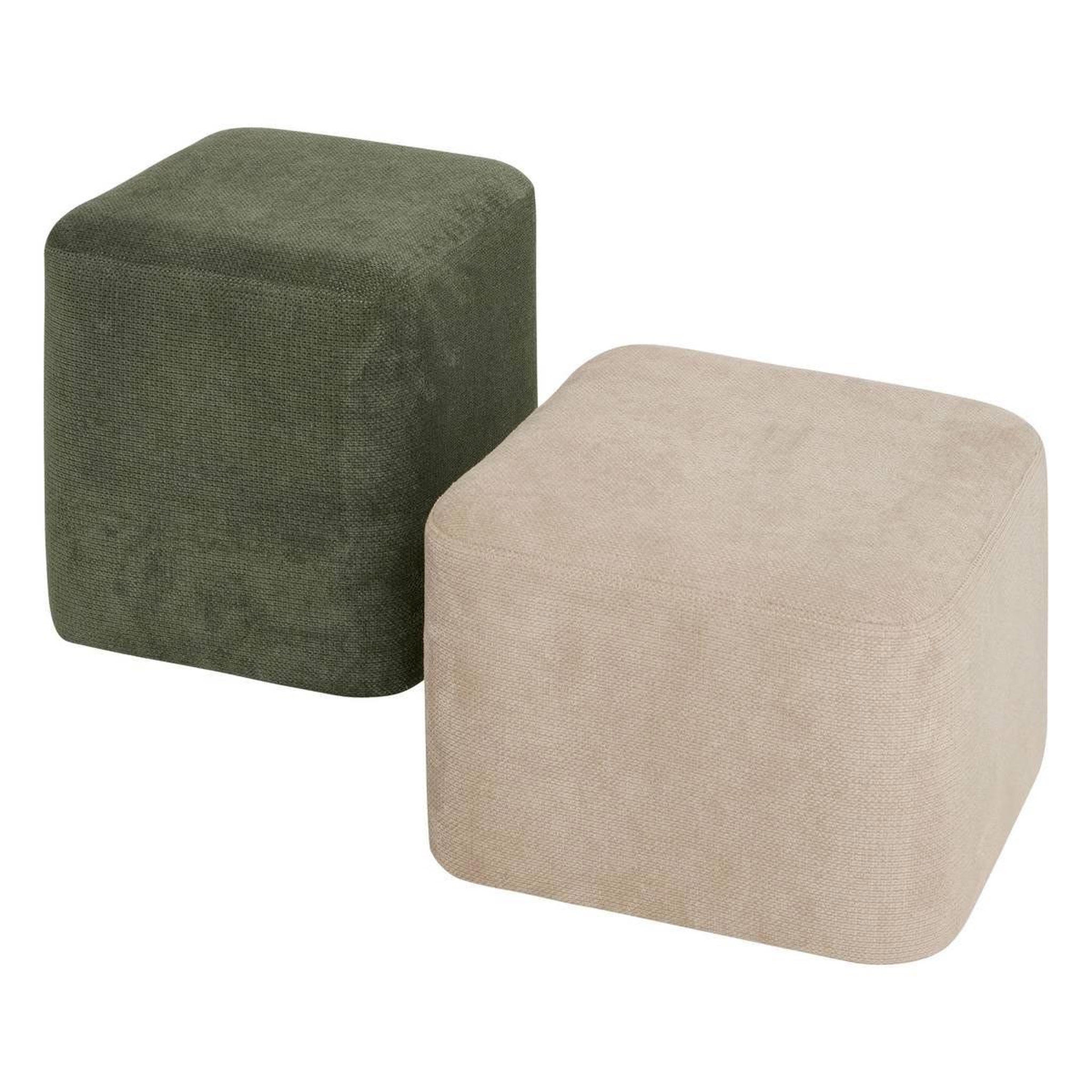 Voir la diapositive 2 : ATMOSPHERA Pouf 2 en 1  doki  41cm vert