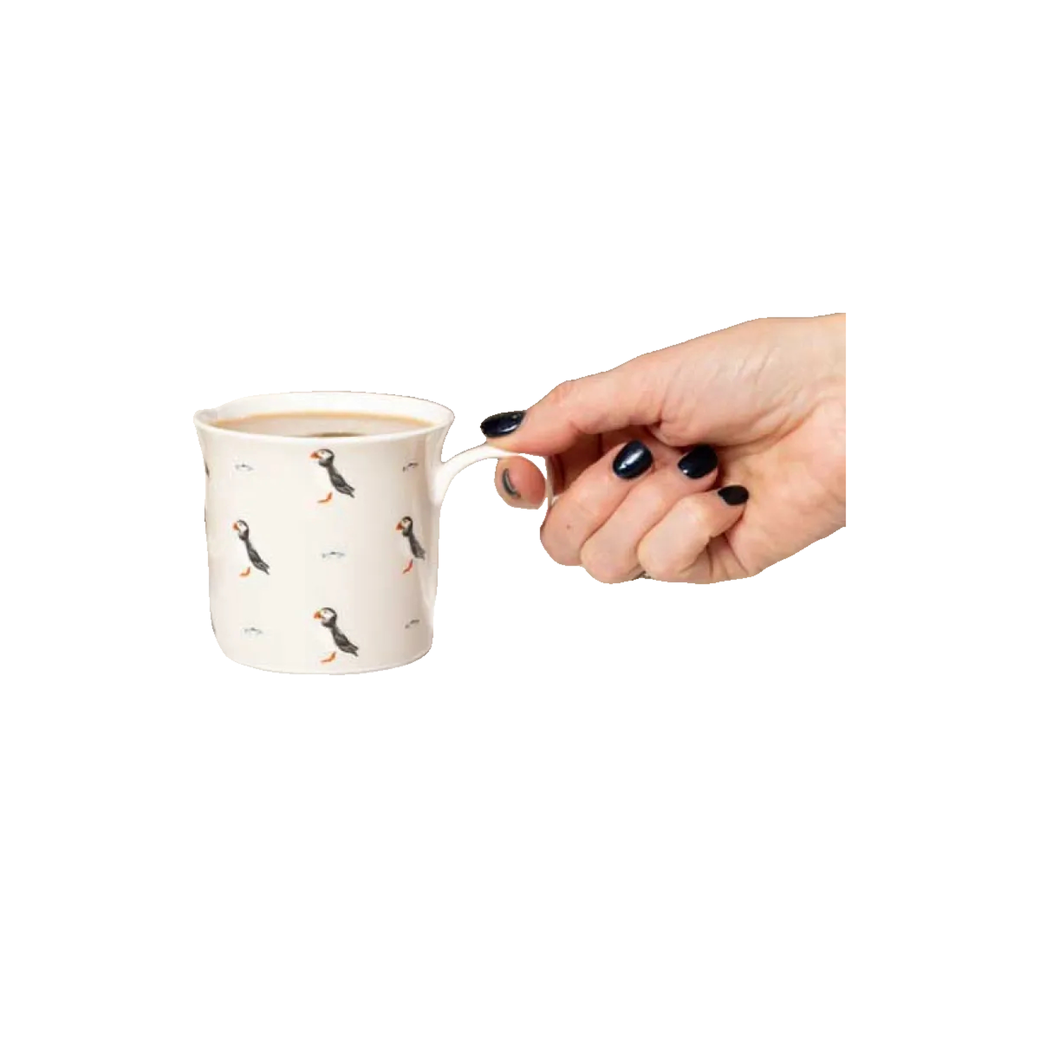 Voir la diapositive 4 : CRAFT Tasse Craft puffin design 300ml en porcelaine fine