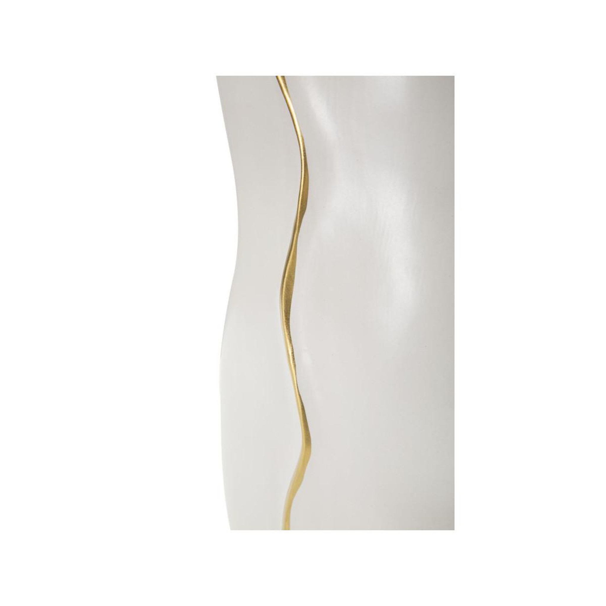 Voir la diapositive 4 : Paris Prix Vase design en céramique  uma  50cm blanc