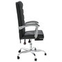 Voir la diapositive 4 : VIDAXL Fauteuil inclinable de bureau Noir Similicuir