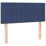 Voir la diapositive 2 : VIDAXL Tete de lit Bleu 90x5x78/88 cm Tissu