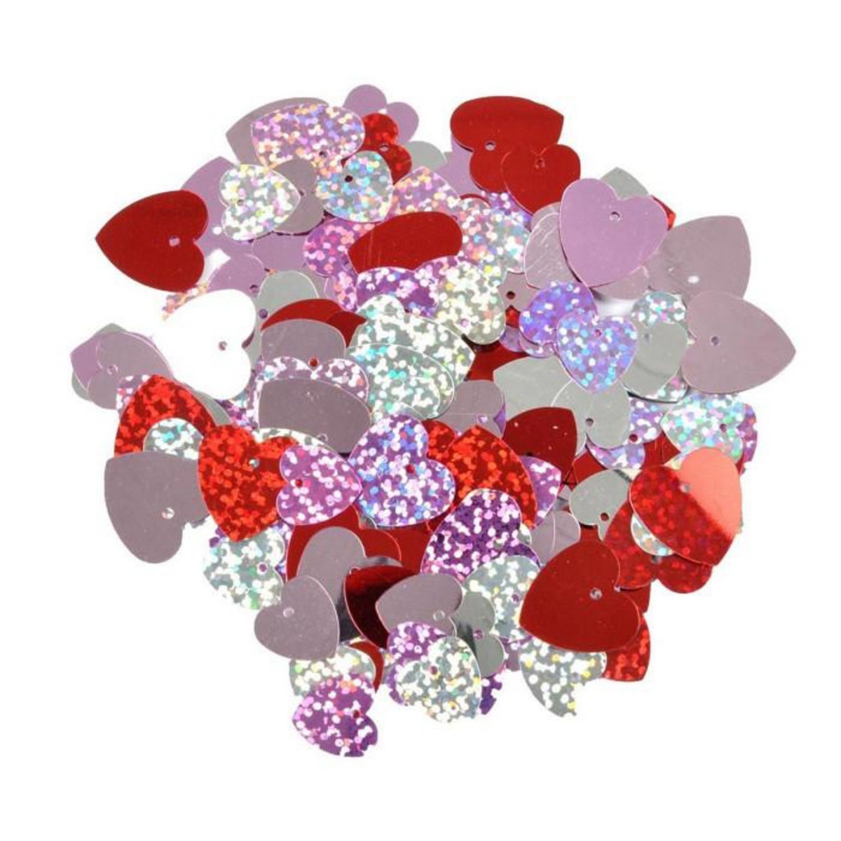 Paris Prix Lot de Sequins Déco  Mon Coeur  Rose