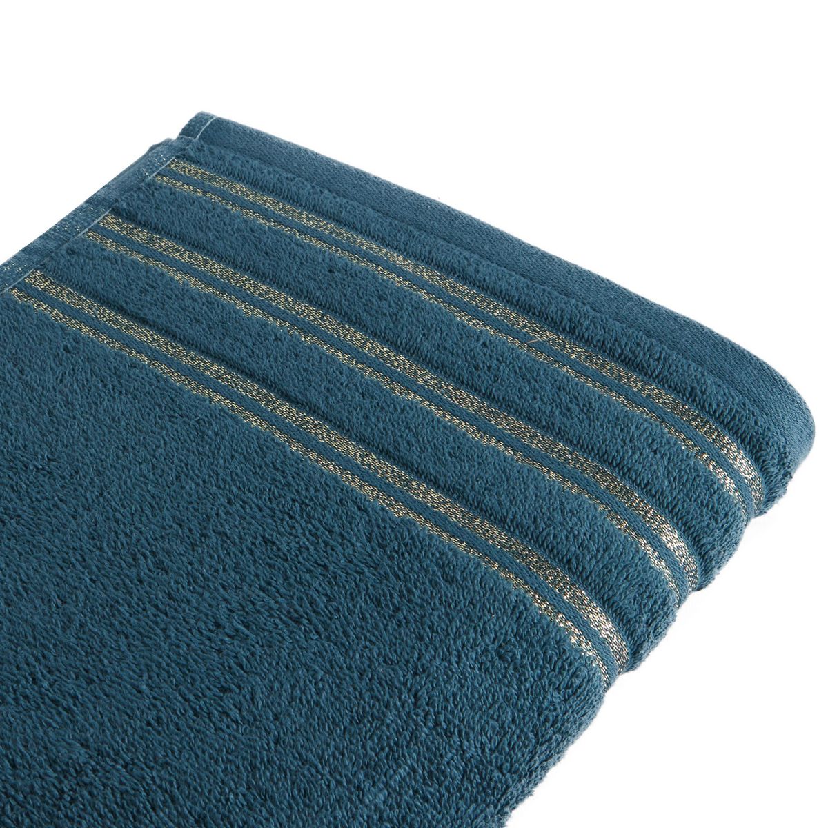 ACTUEL Maxi drap de bain uni en coton liteau Lurex  500G