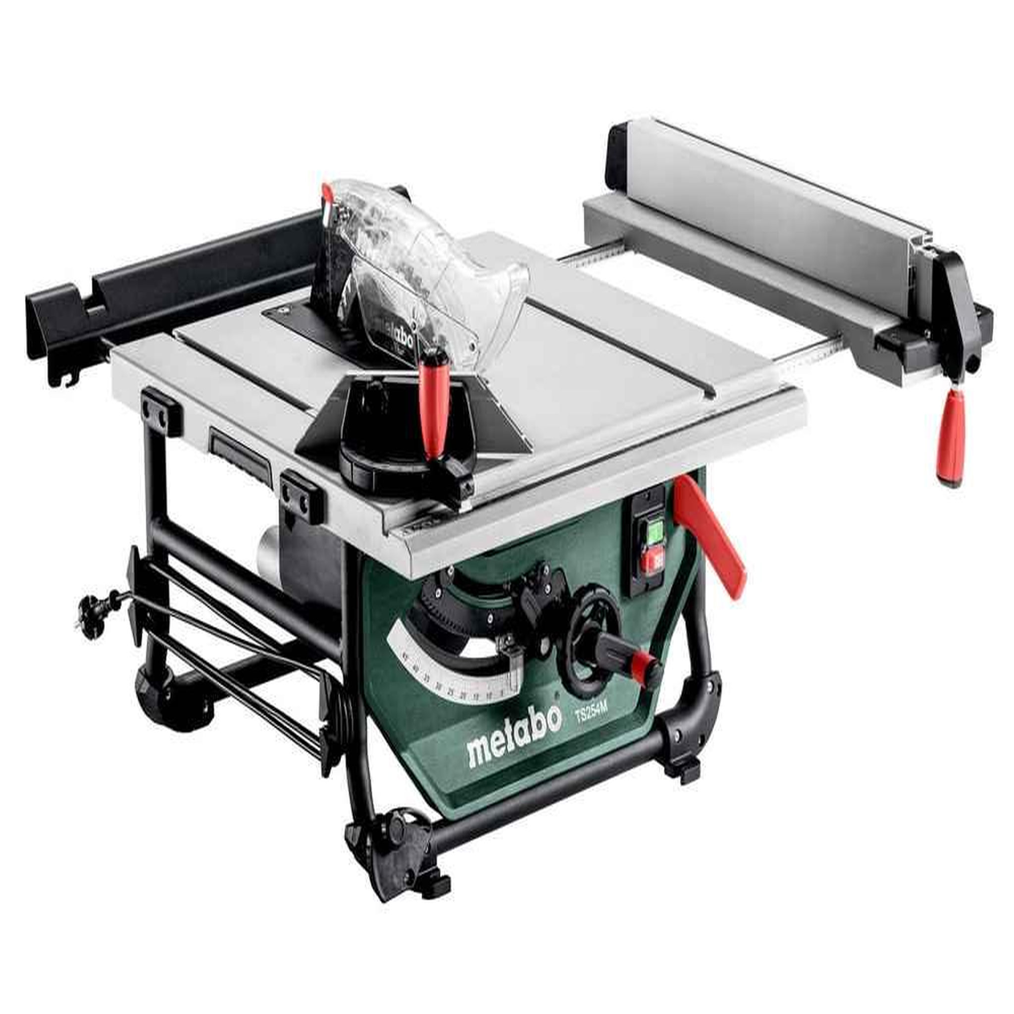 METABO SAS Scie sur table TS 254 M - Hauteur de coupe max. 80/48 mm