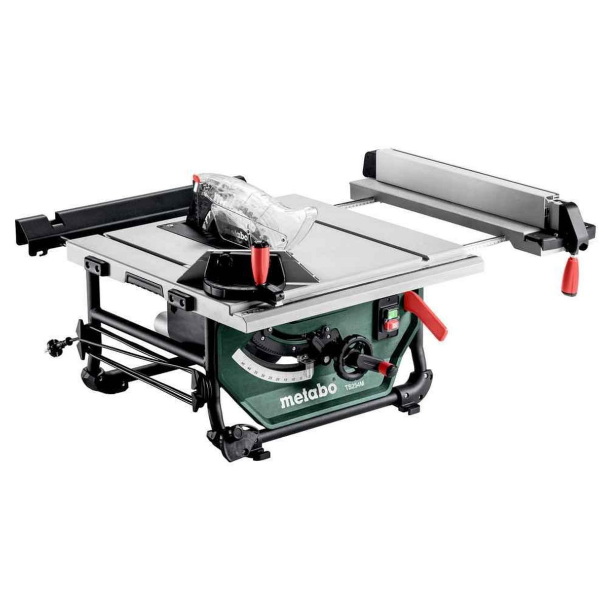 METABO SAS Scie sur table TS 254 M - Hauteur de coupe max. 80/48 mm