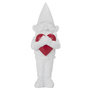 Voir la diapositive 2 : Paris Prix Statuette Design  Nain de Jardin Love  33cm Blanc