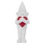 Voir la diapositive 2 : Paris Prix Statuette Design  Nain de Jardin Love  33cm Blanc