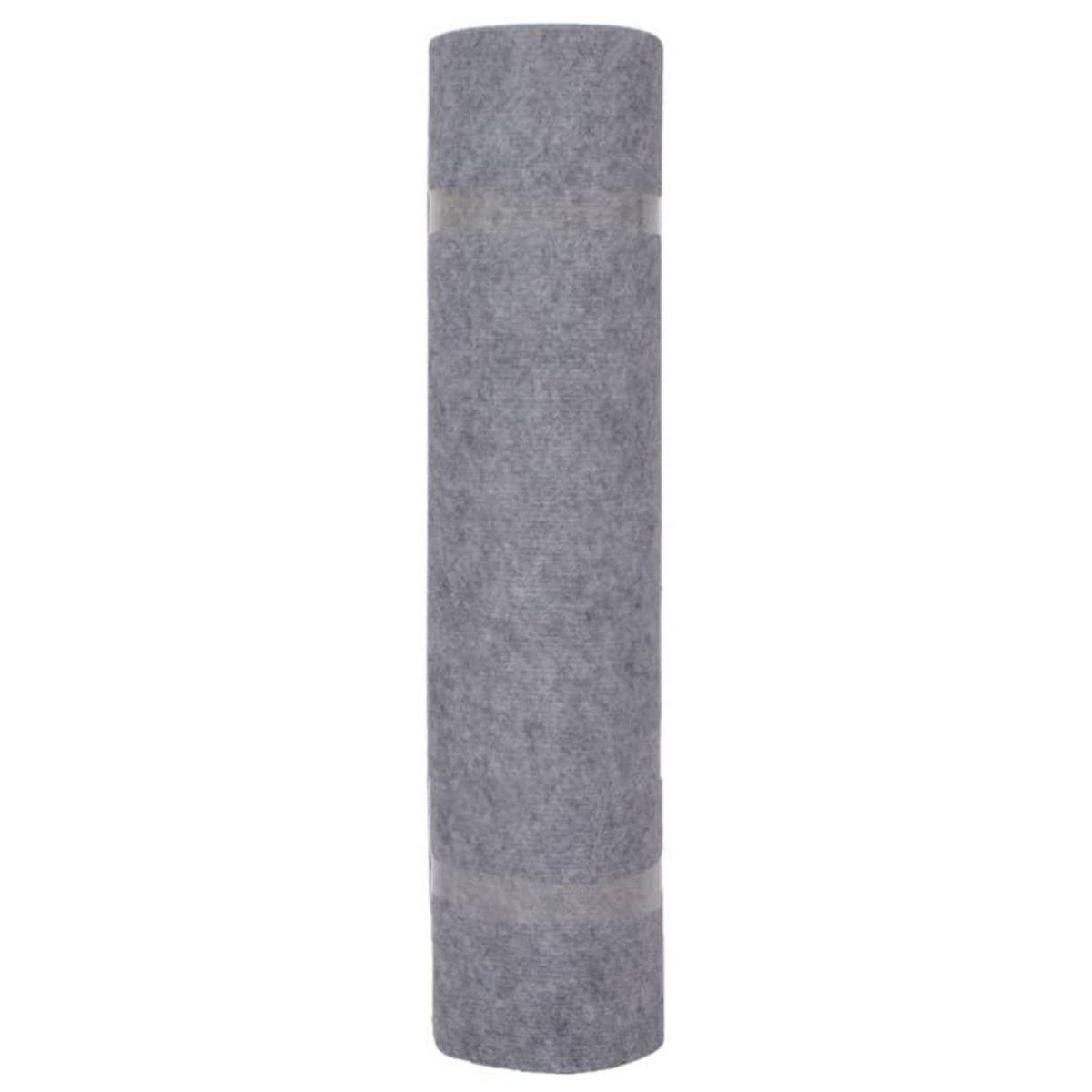 VIDAXL Tapis strie pour exposition 1,2x10 m Gris