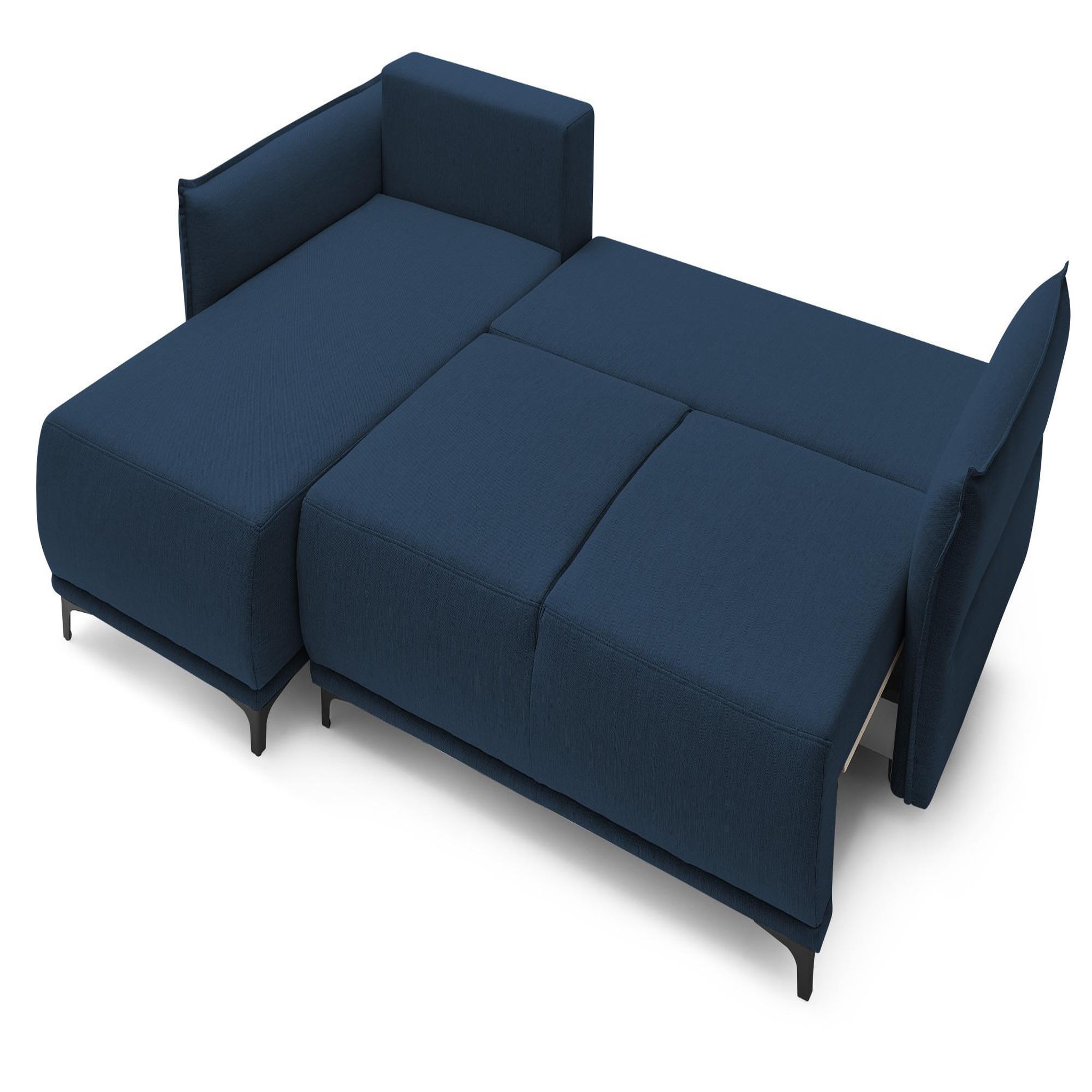 Voir la diapositive 2 : LISA DESIGN Arya - canapé d'angle réversible - convertible avec coffre - 4 places - style contemporain