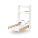 AT4 Table à langer murale rabattable ESSENTIEL en bois. Coloris disponibles : Blanc, Bicolore