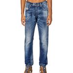 DIESEL Jean Slim Fit  Délavé Homme Diesel 2019 A03562. Coloris disponibles : Bleu