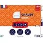 Couette 220x240 cm - DODO - Chaude - Garnissage 100% volupt'air - Blanche