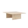 Voir la diapositive 6 : Paris Prix Table Basse Effet Traversin  Skagen  120cm Beige