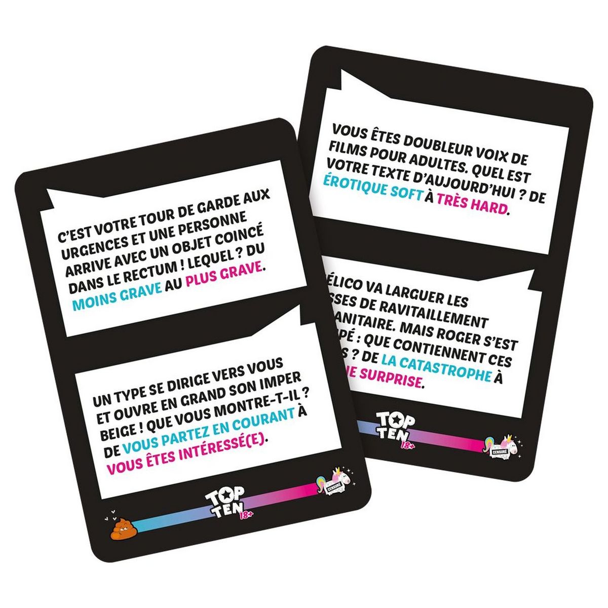 ASMODEE Jeu Top Ten 18+