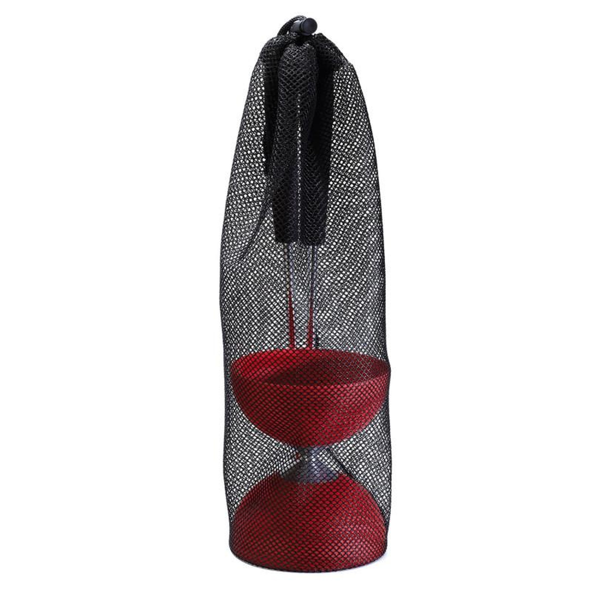 Voir la diapositive 3 : Eureka Toys EUREKA Rubber Diabolo with aluminum Sticks-Red