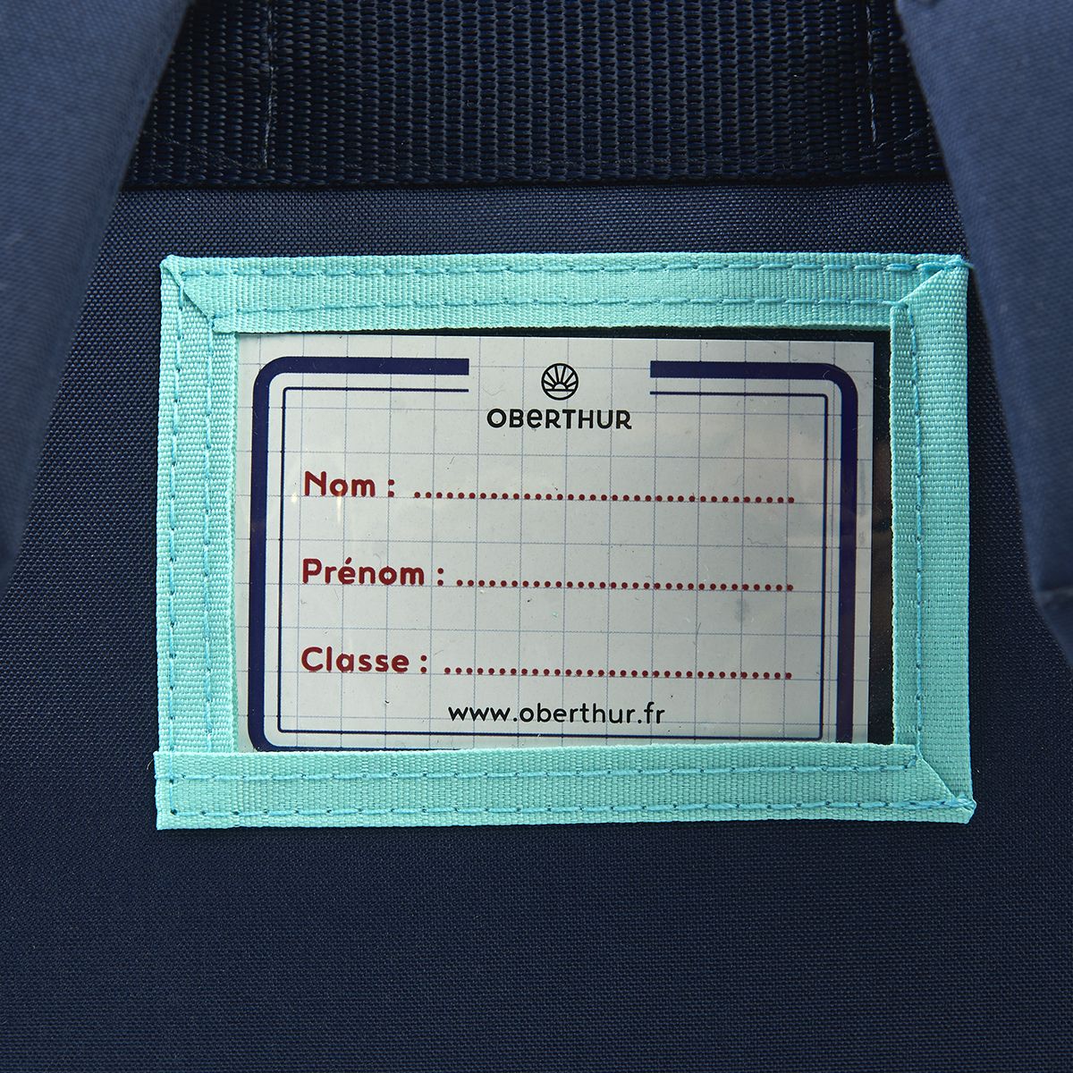 OBERTHUR Cartable maternelle 32 cm bleu motif ours