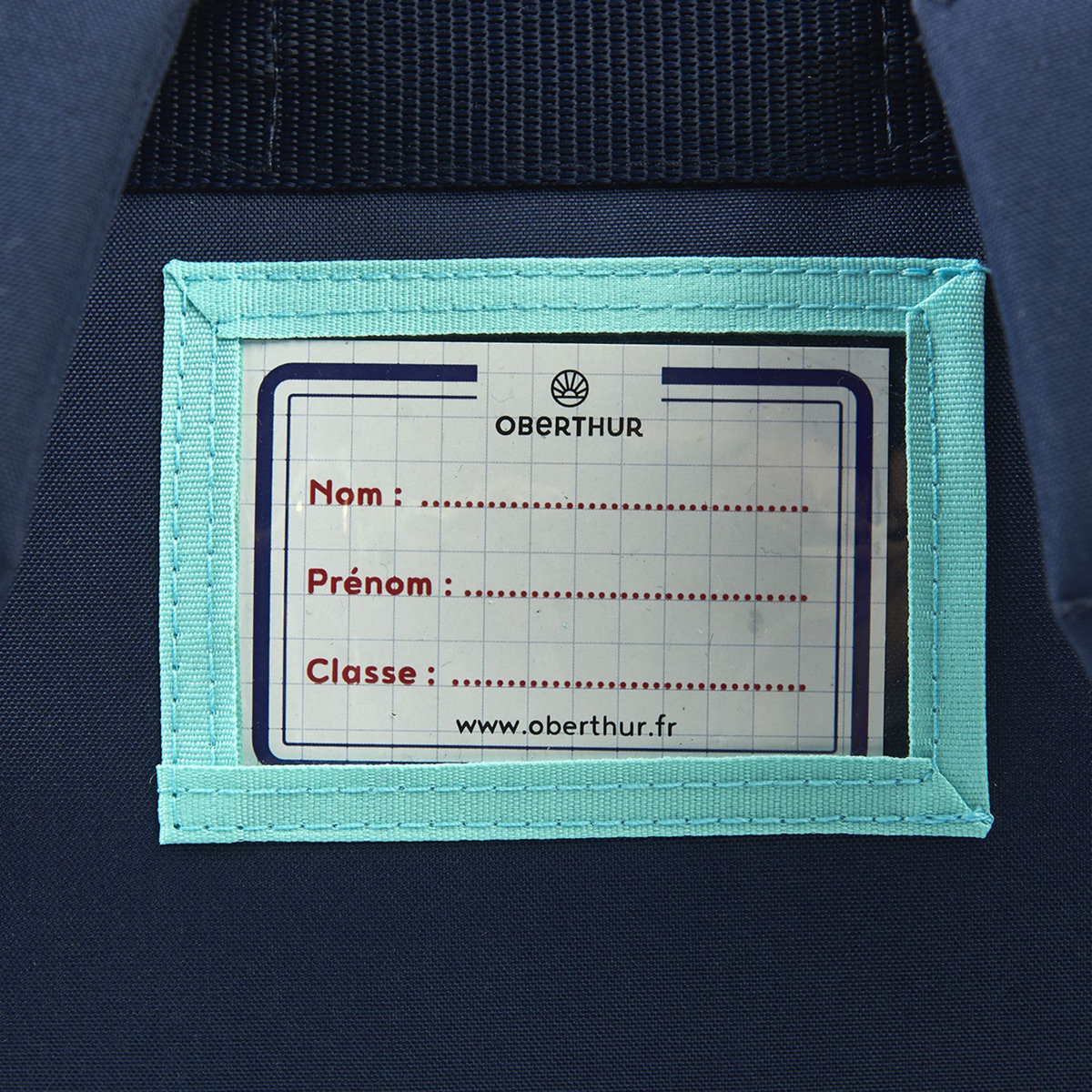 OBERTHUR Cartable maternelle 32 cm bleu motif ours