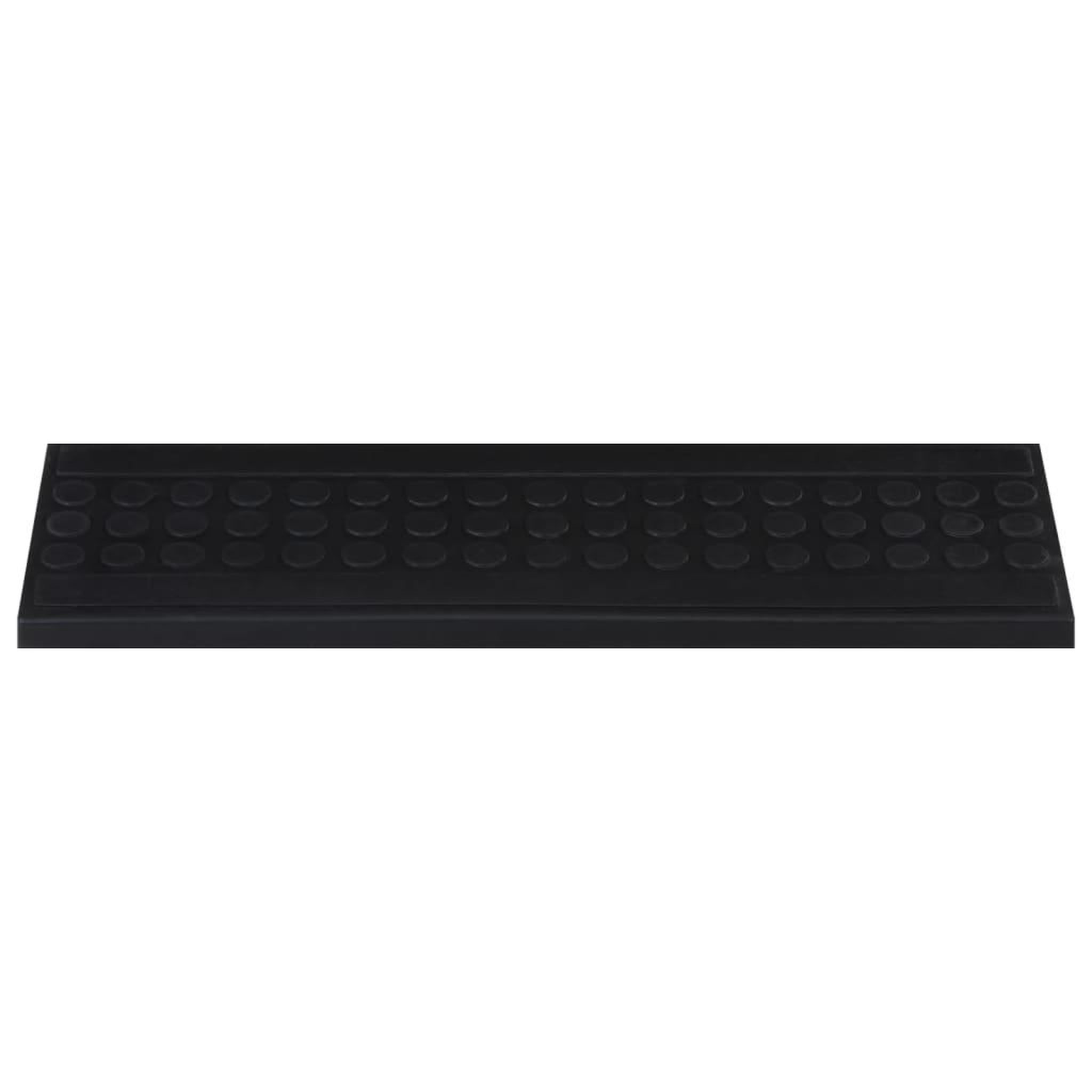 Voir la diapositive 5 : VIDAXL Marches d'escalier 10 pcs 25x75 cm caoutchouc