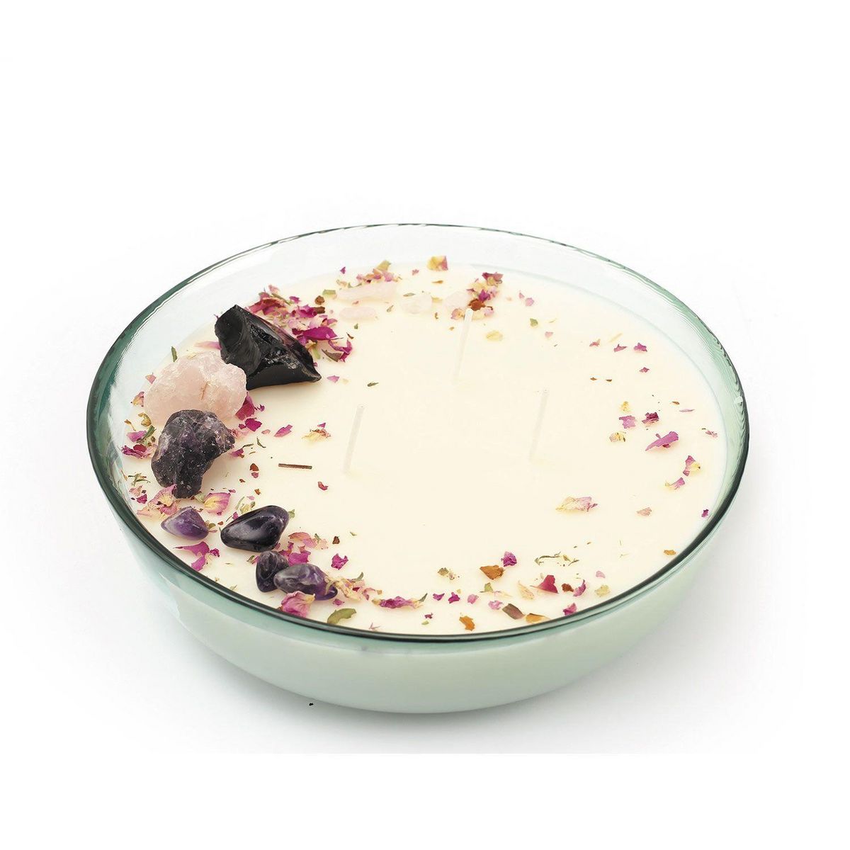 Graine créative Bougie lithothérapie à faire soi-même