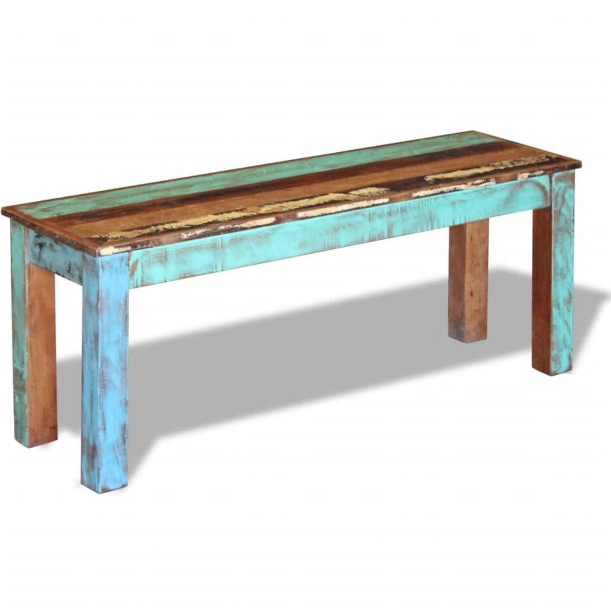 VIDAXL Banc 110x35x45 cm Bois de recuperation massif