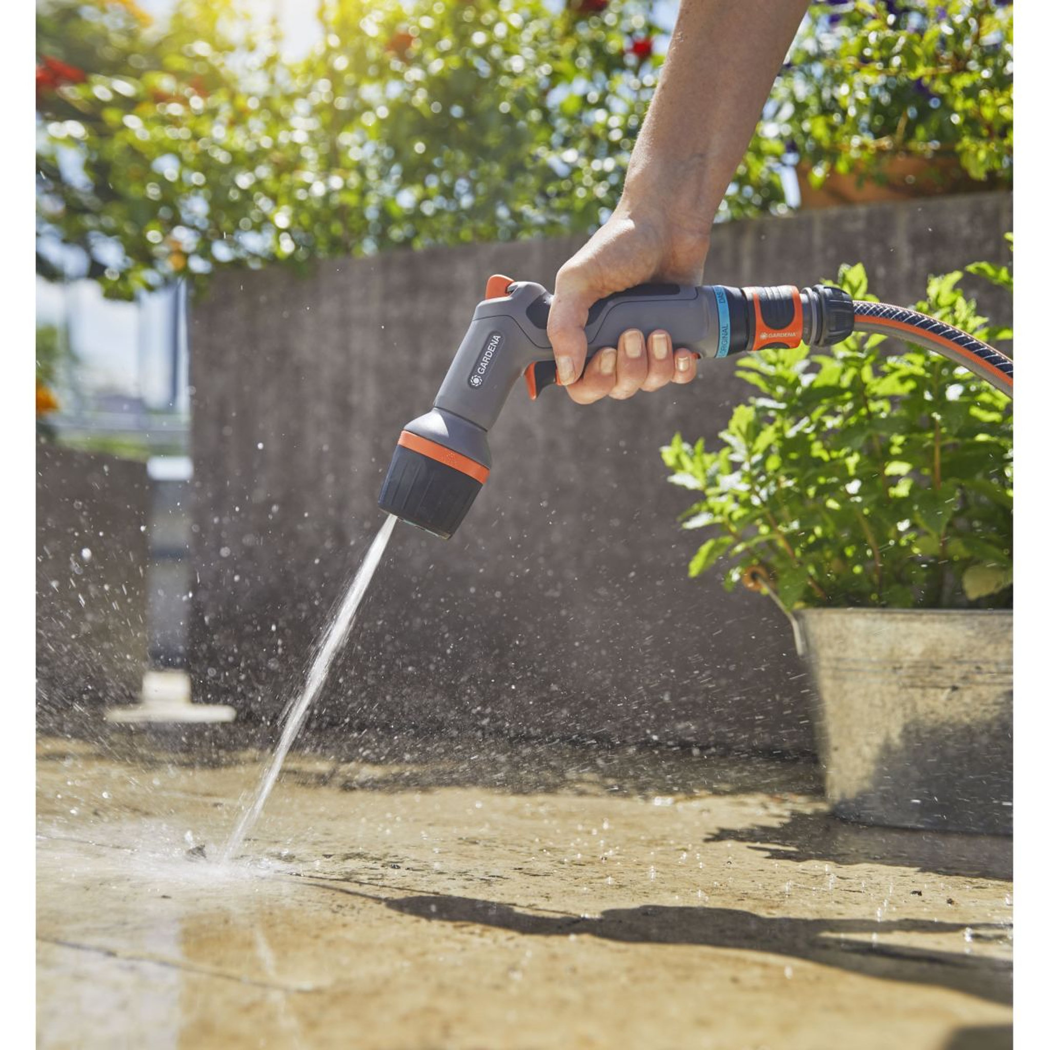 GARDENA Pistolet d'arrosage et nettoyage Comfort EcoPulse