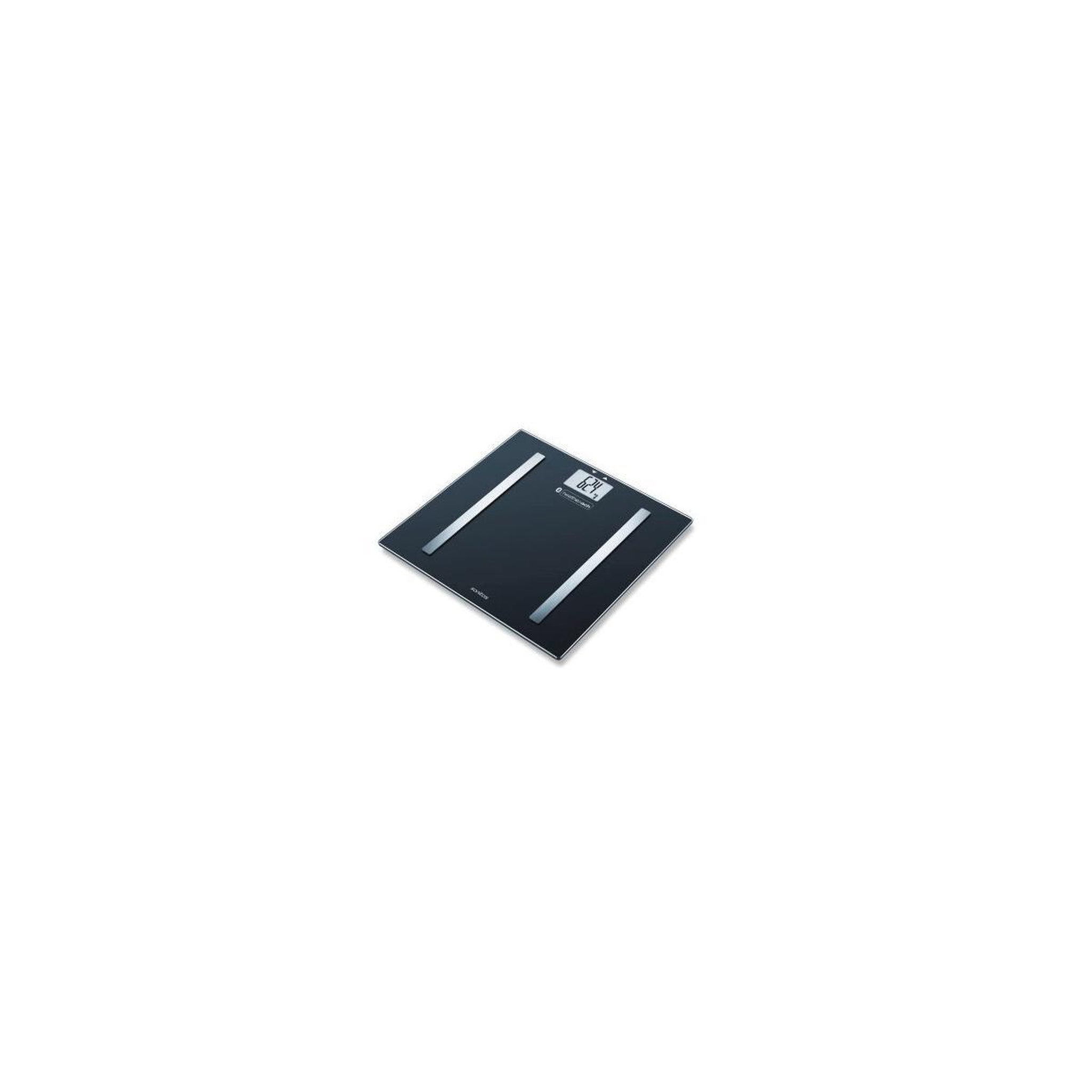 Voir la diapositive 2 : Sanitas Sanitas SBF 72 Rectangle Noir, Argent Pèse-personne électronique