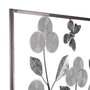 Voir la diapositive 2 : ATMOSPHERA Décoration Murale Métal  Fleurs  50cm Argent