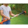Voir la diapositive 2 : Black et Decker Coupe-bordure a batterie BLACK+DECKER - ST1823 - 18V - 25 cm