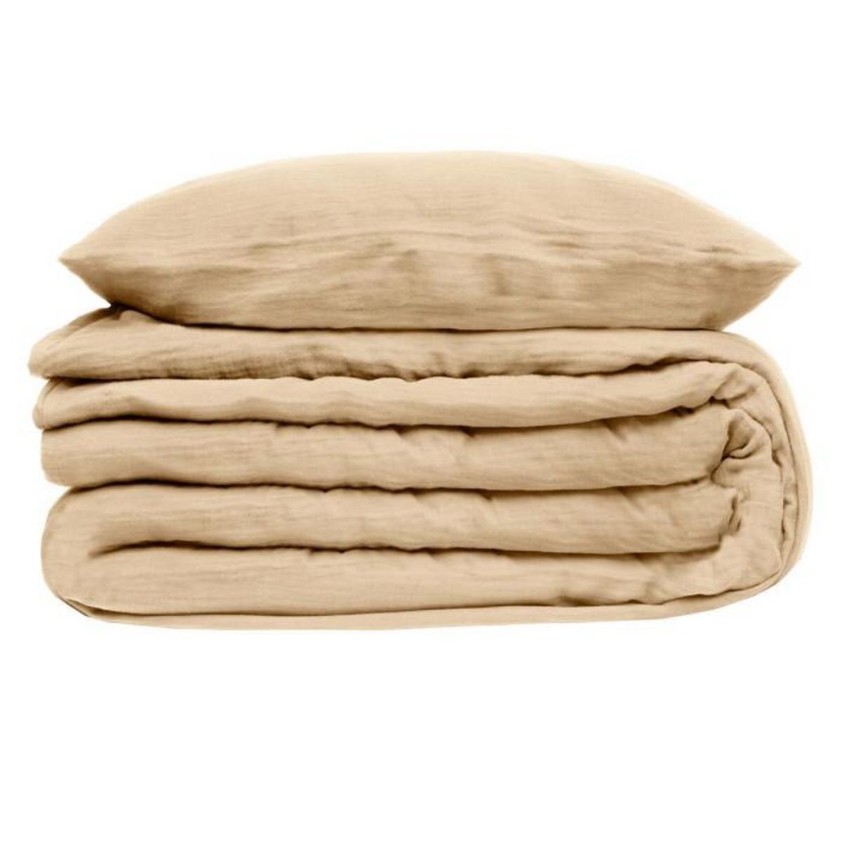 ATMOSPHERA Parure de Lit 3 Pièces  Flora  240x220cm Beige Lin