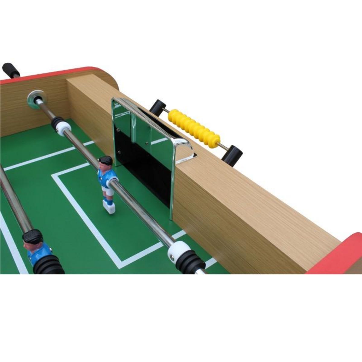 PLAY4FUN Baby-foot de Bar Deluxe Club 148 x 75 x 94 cm - 2 balles en liège inclus