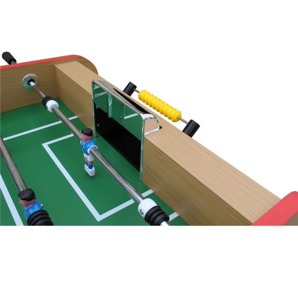 PLAY4FUN Baby-foot de Bar Deluxe Club 148 x 75 x 94 cm - 2 balles en liège inclus