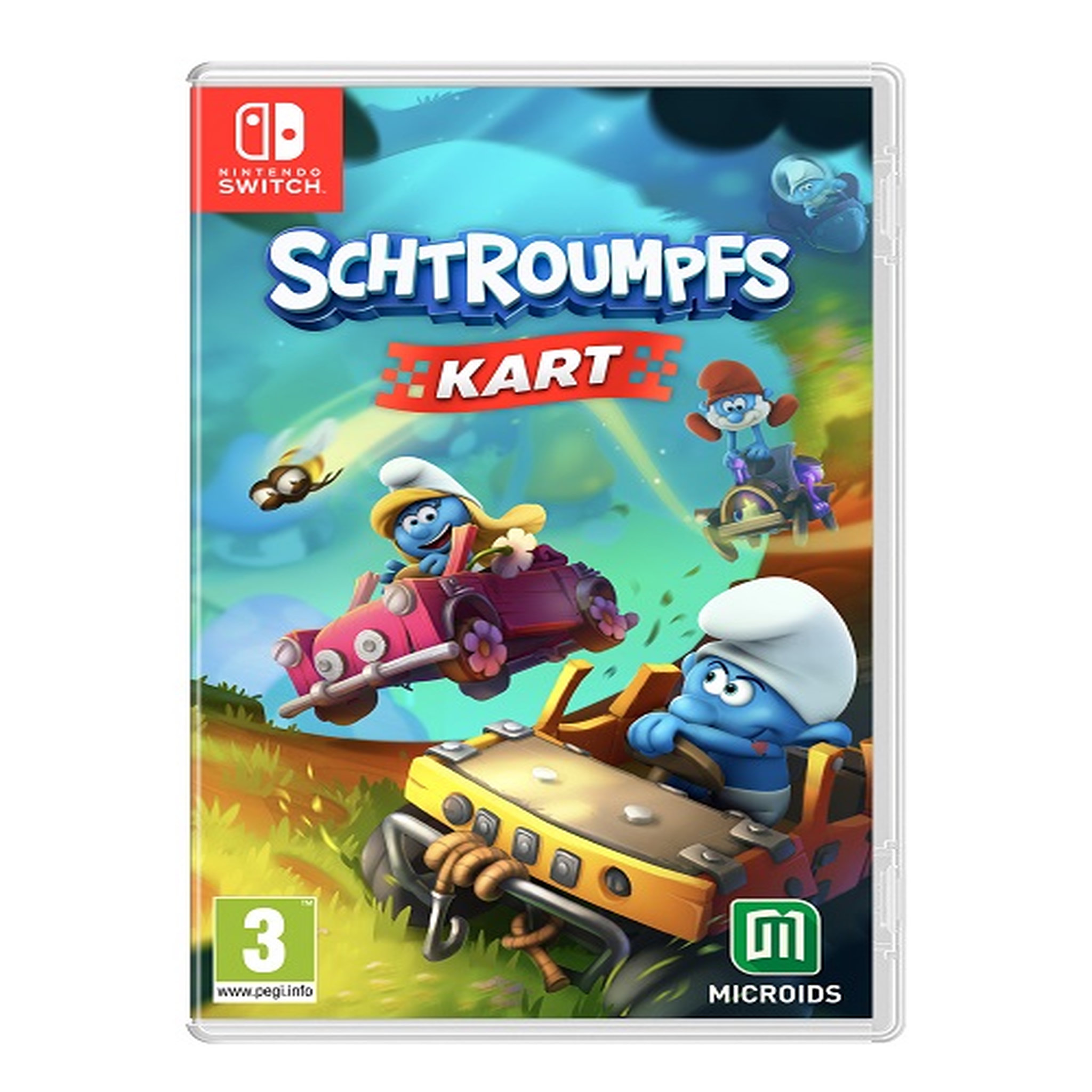 Voir la diapositive 1 : Schtroumpfs Kart Nintendo Switch
