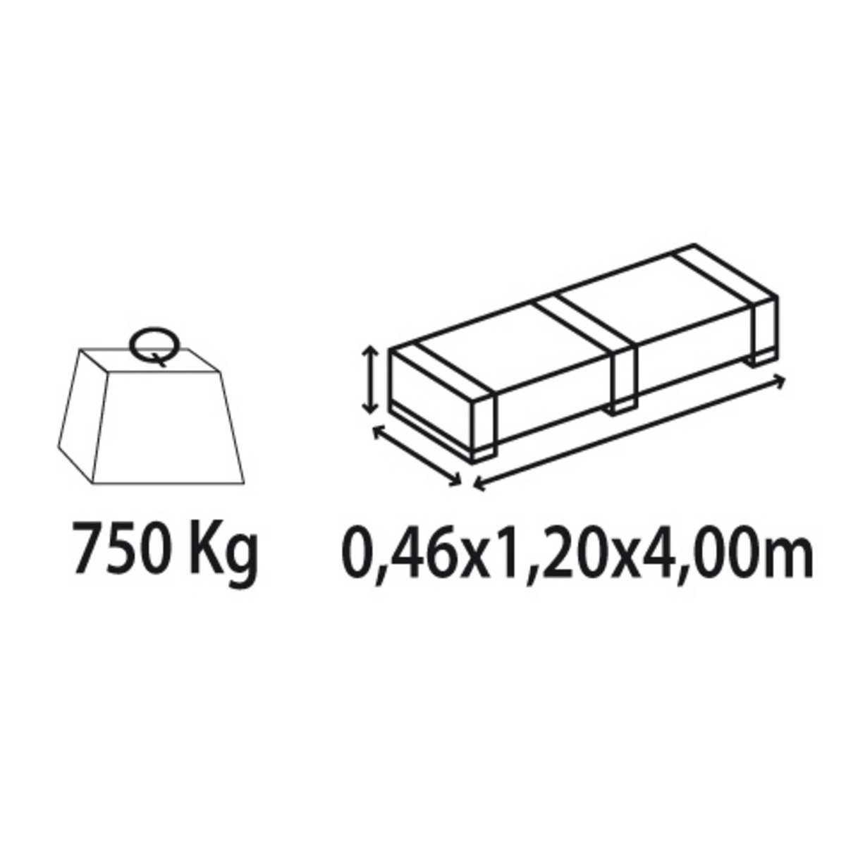 Forest Style Carport Camping Car - Bois traité autoclave - Toit plat - 32,40m² - MADEIRA