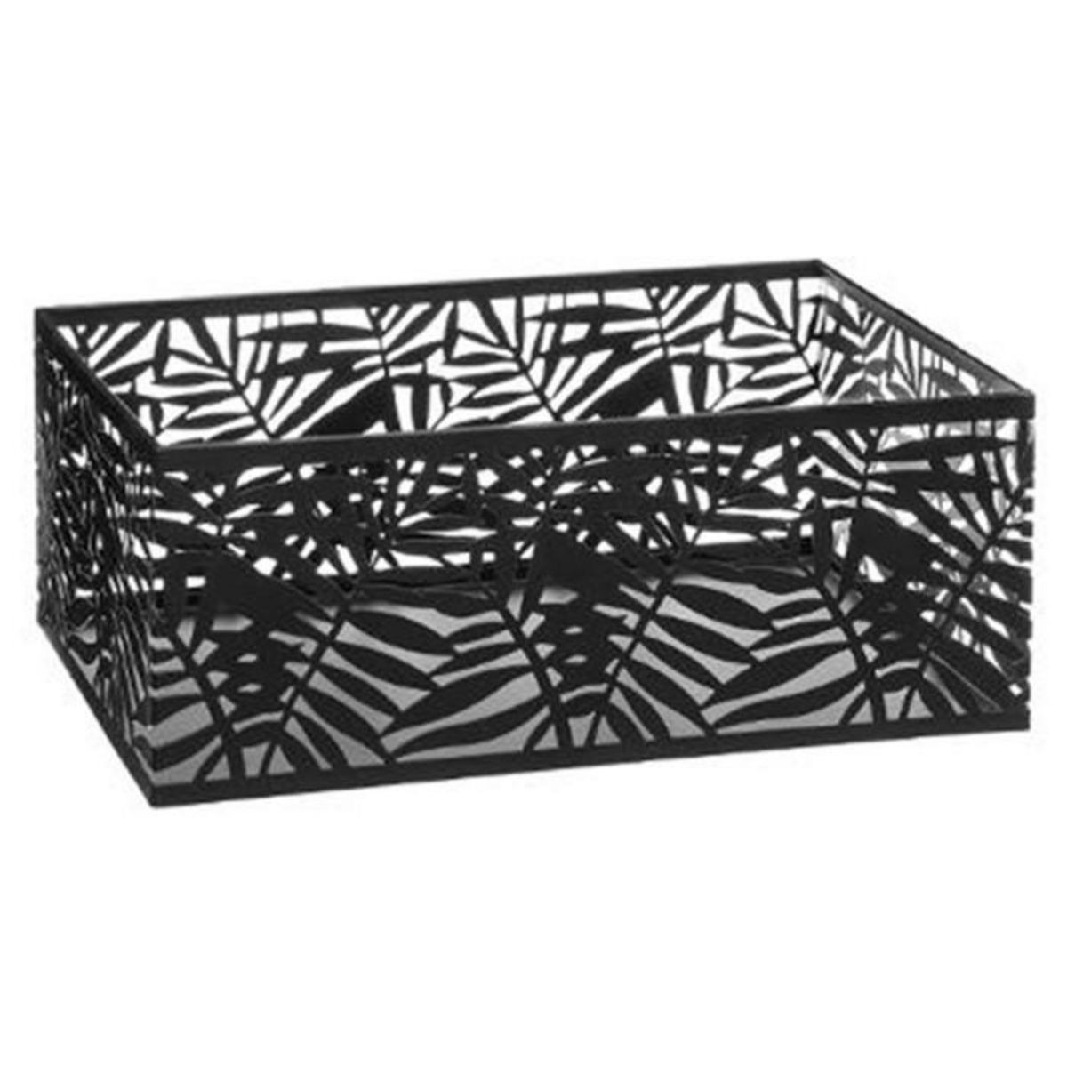ATMOSPHERA Lot de 3 Caisses de Rangement  Pop  32cm Noir