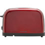 Voir la diapositive 2 : ESSENTIEL B Grille-pain ETT 9R Memphis rouge inox