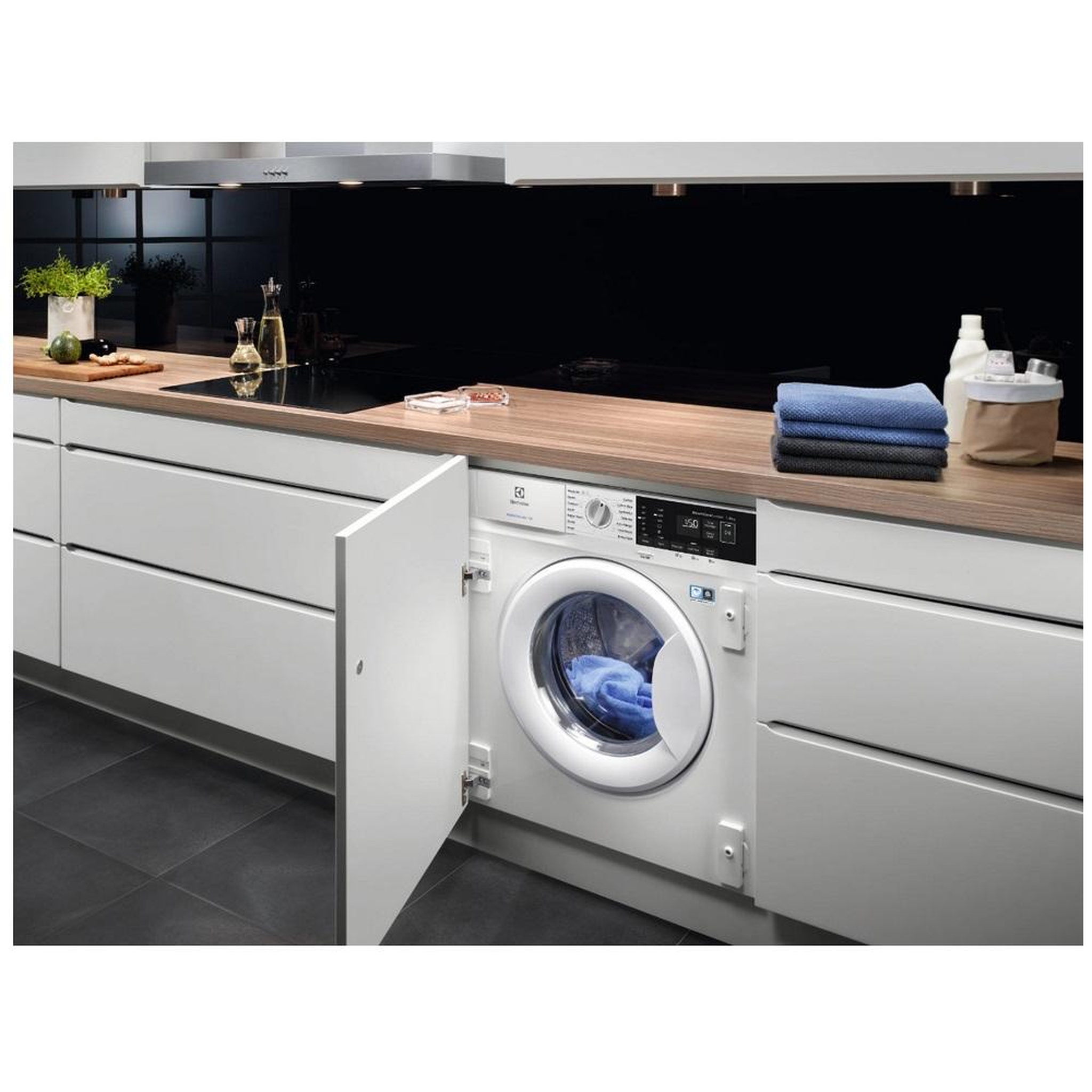 Voir la diapositive 6 : ELECTROLUX Lave-linge intégrable 8kg 1400 tours/min - ew7f1482bi